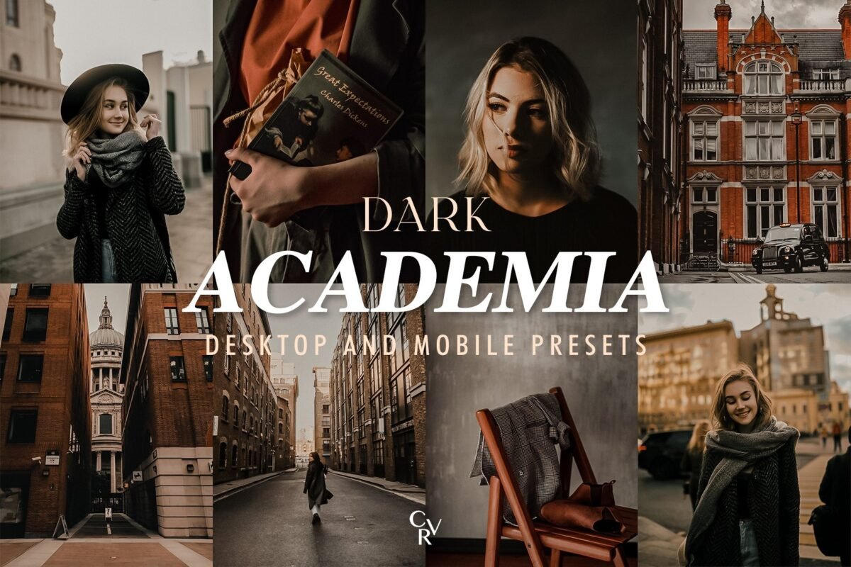 Dark Academia Free Lightroom Presets