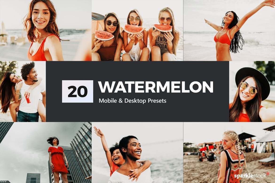 Watermelon Free Mobile and Photoshop Presets