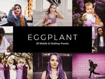 Eggplant Free Mobile and Photoshop Presets