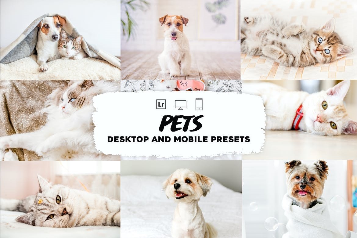 Pet Free Mobile and Photoshop Presets