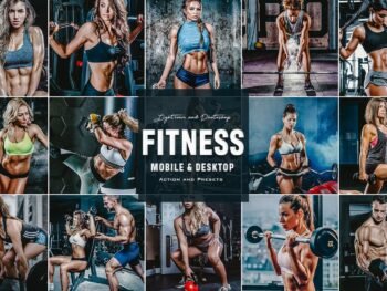 HDR Fitness Free Lightroom Mobile and Photoshop Presets