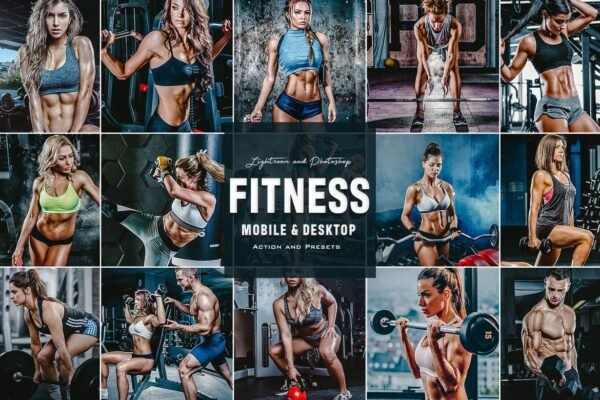 HDR Fitness Free Lightroom Mobile and Photoshop Presets