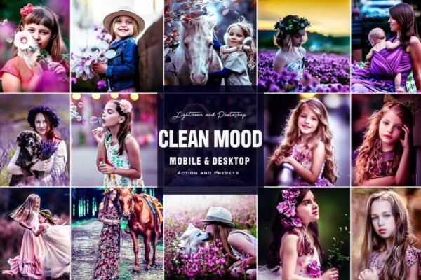 Clean Mood Free Lightroom Mobile and Photoshop Presets