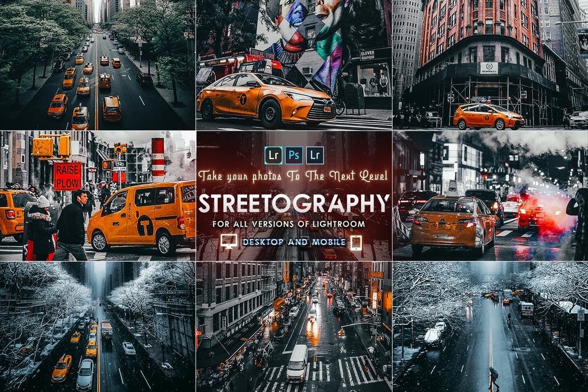 Streetography Free Lightroom Mobile and Photoshop Presets