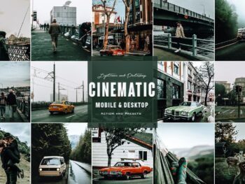 Cinematic Free Lightroom Mobile and Photoshop Presets