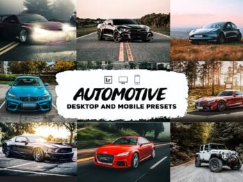 Automotive lightroom preset