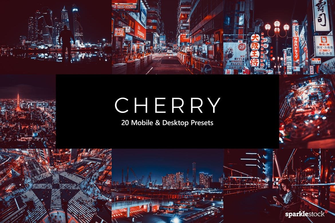 Cherry Free Lightroom Mobile and Photoshop Presets