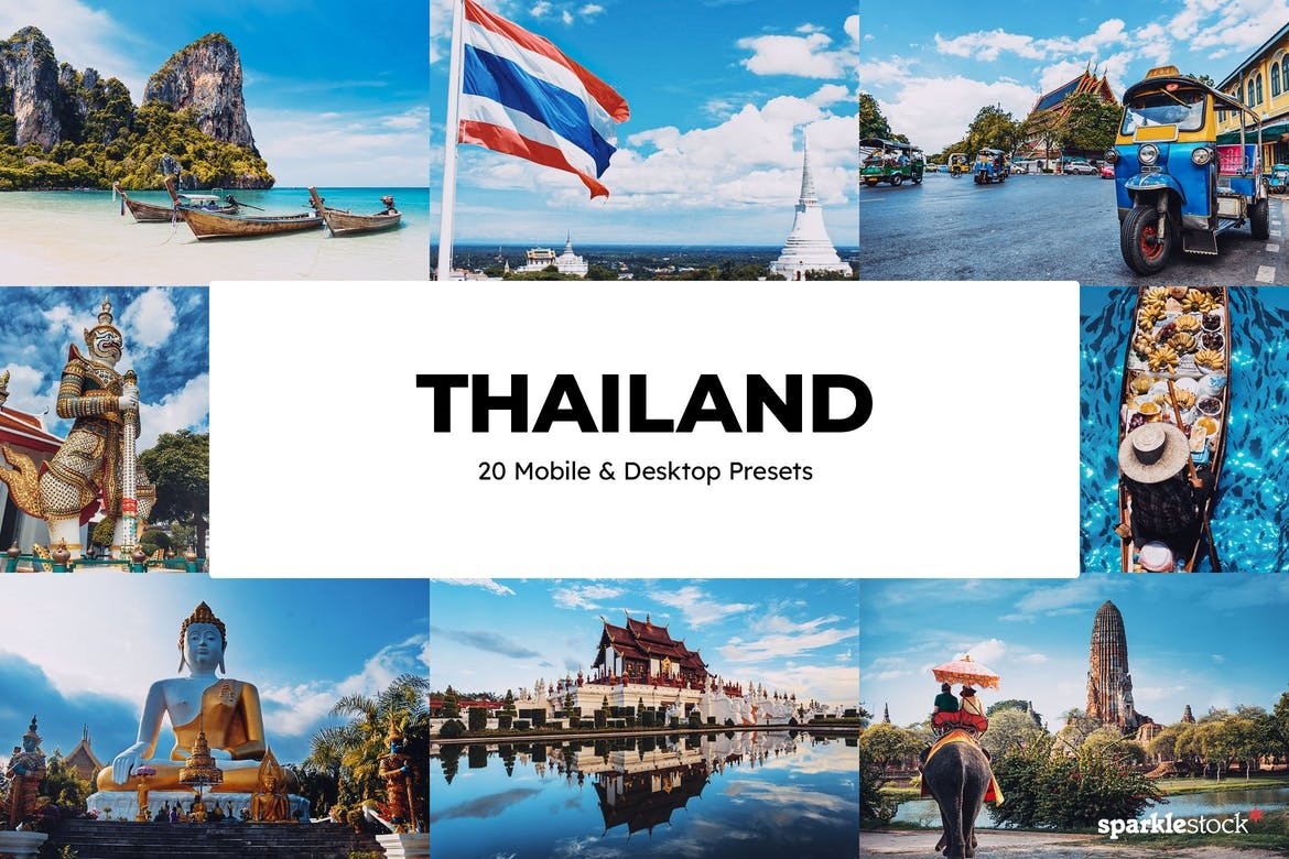 Thailand Free Lightroom Mobile and Photoshop Presets