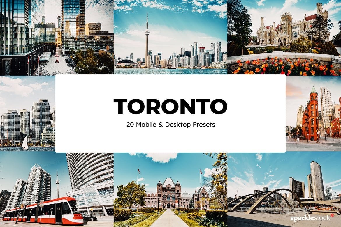 Toronto Free Lightroom Mobile and Photoshop Presets