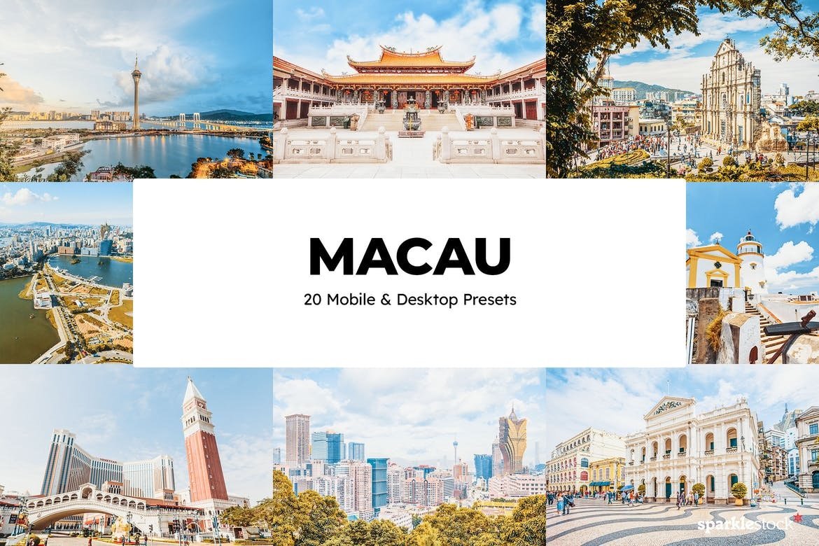 Macau Free Lightroom Mobile and Photoshop Presets