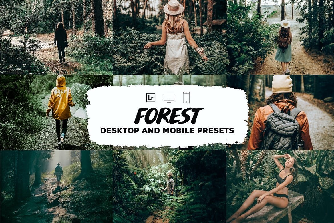 Forest Free Lightroom Mobile and Photoshop Presets