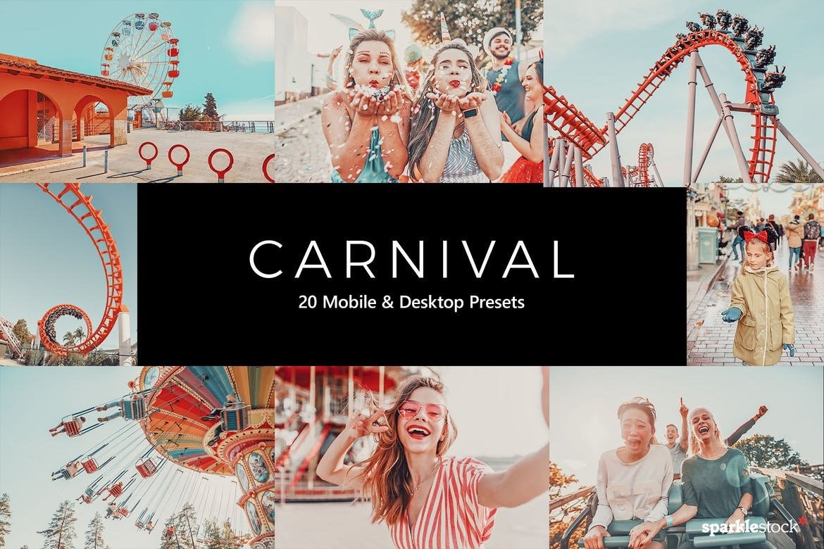 Carnival Free Lightroom Mobile and Photoshop Presets