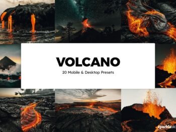 Volcano Free Lightroom Mobile and Photoshop Presets