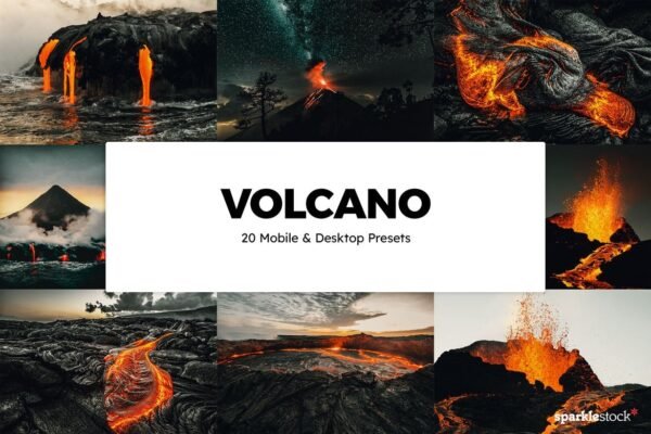 Volcano Free Lightroom Mobile and Photoshop Presets