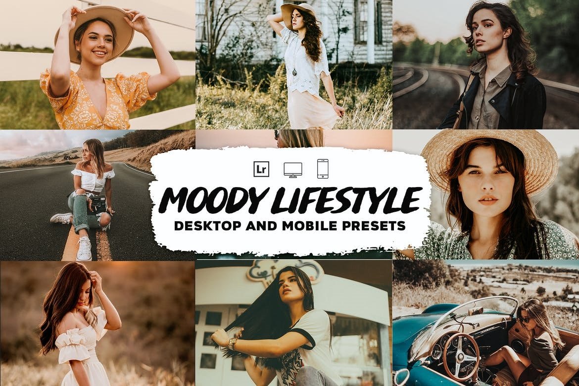 Moody Lifestyle Free Lightroom Mobile and Photoshop Presets