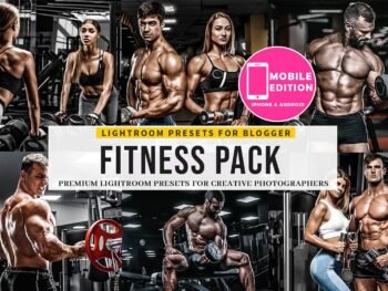 Fitness Free Mobile and Photoshop Presets