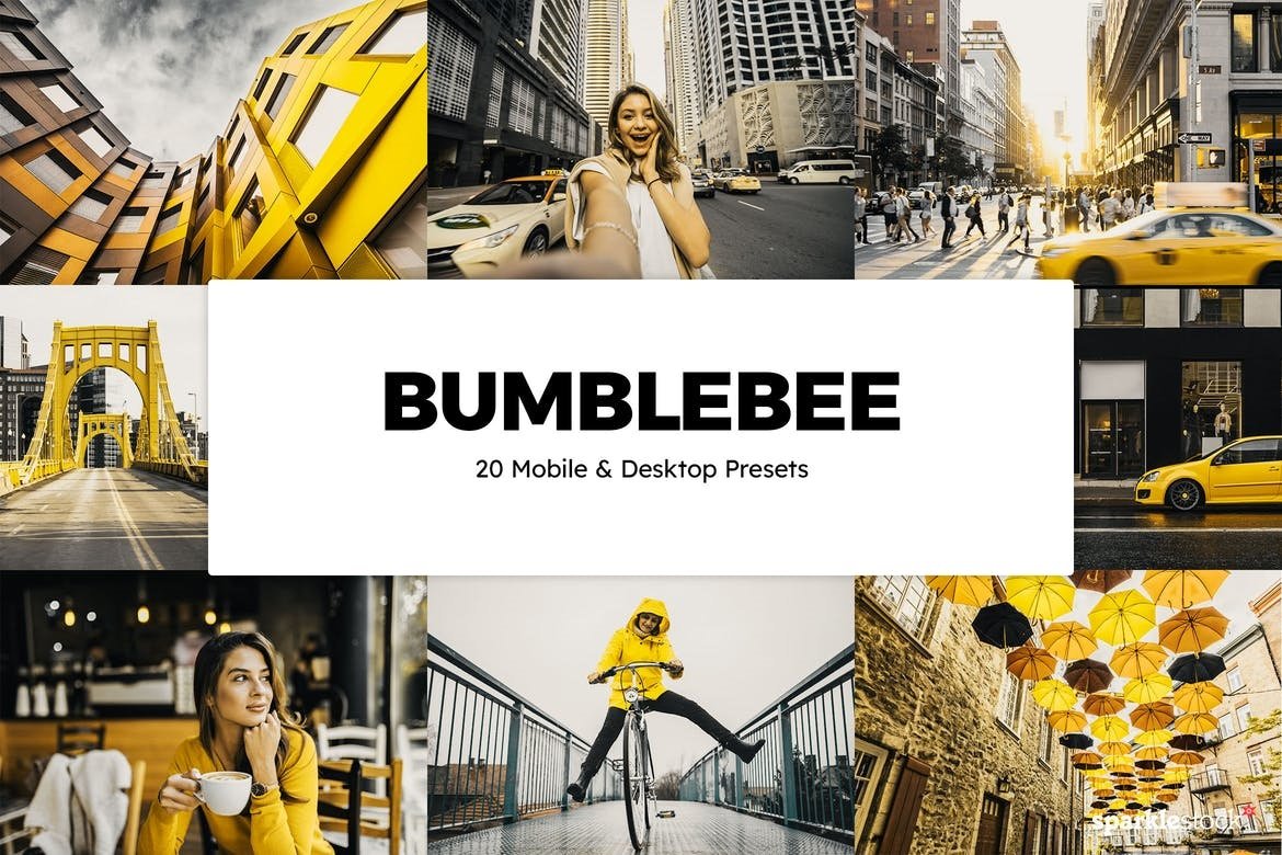 Bumblebee Free Mobile and Photoshop Presets