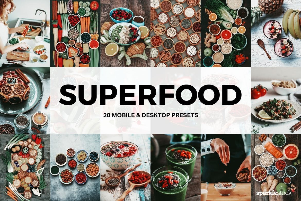 Superfood Free Mobile and Photoshop Presets