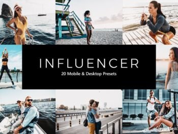 Influencer Free Mobile and Photoshop Presets