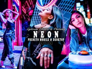 Neon Free Mobile and Photoshop Presets