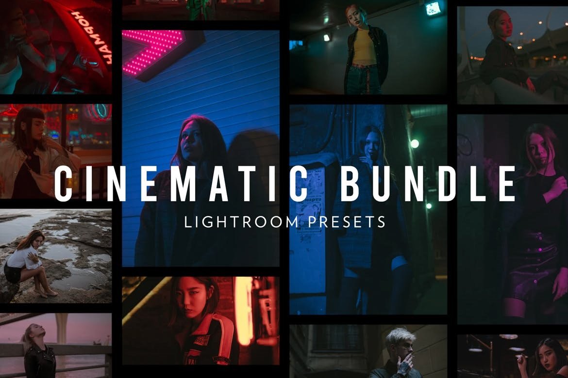 Cinematic Bundle Free Lightroom Mobile and Photoshop Presets