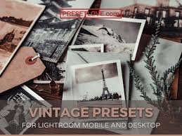 Vintage Retro Model Effects Free Mobile and Photoshop Presets