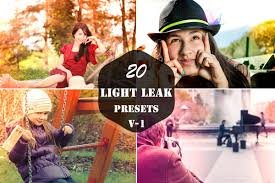 Light Leak Effects Free Mobile and Photoshop Presets