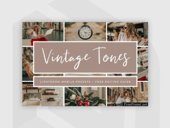 Vintage free Lightroom presets