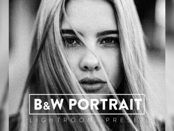 Mono Chrome Potrait lightroom Free Preset