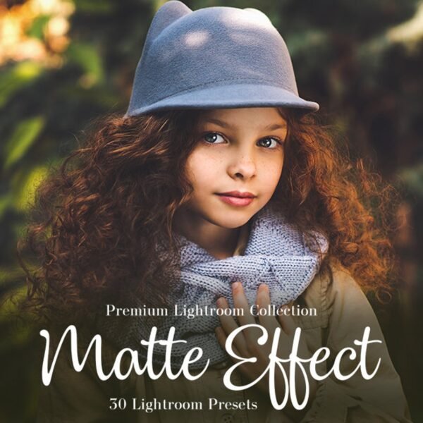 Premium Matte Effect Lightroom Presets