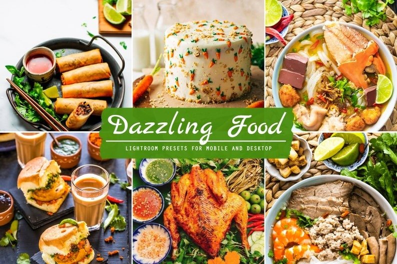 Dazzling Food free Presets