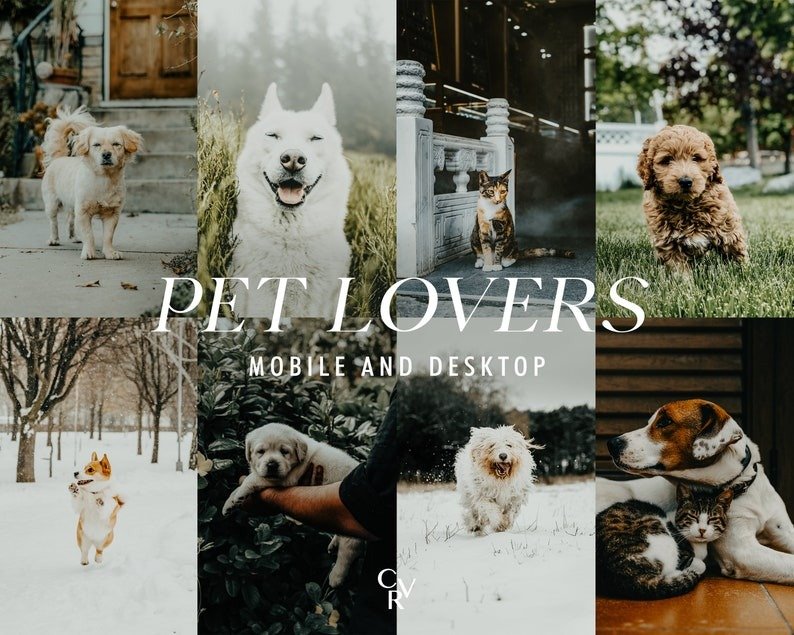 Pets lovers free presets