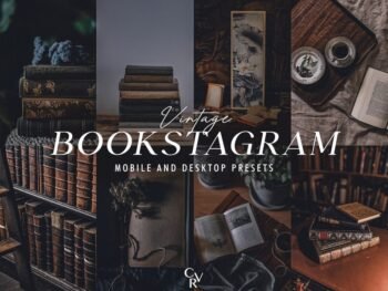 Vintage Bookstagram adventure Free Lightroom presets