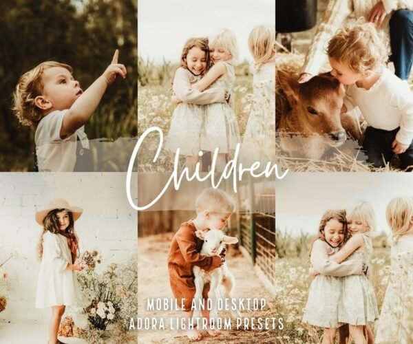 Children Premium Lightroom Presets