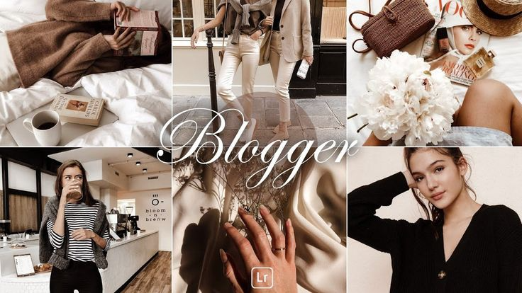 Blogger Lightroom Presets