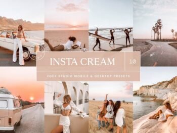 Insta Cream Lightroom Presets