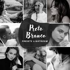 100 preto and branco free presets