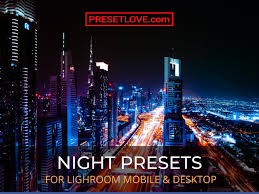 Elegant Night Free Lightroom Presets