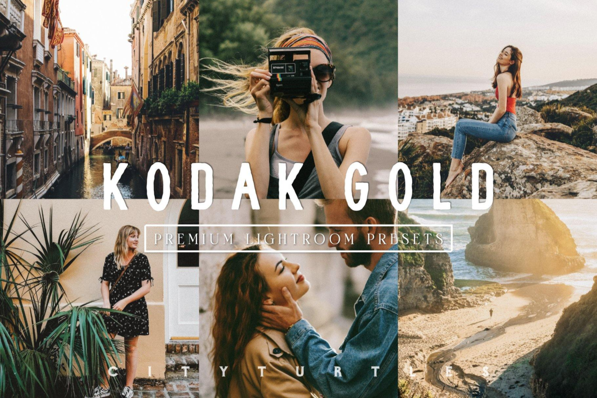 Kodak Royal Gold Lightroom Presets