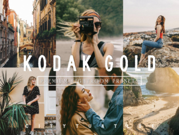 Kodak Royal Gold Lightroom Presets