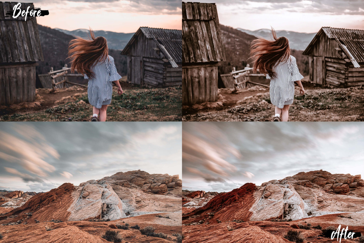 Daquer Red Type Lightroom Presets - Best Presets for Scottish Scenery